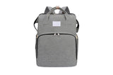 large-mummy-bag-maternity-nappy-diaper-crib-backpack-grey