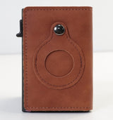 airtag-wallet-anti-theft-bullet-card-bag-multi-functional-rfid-card-holder-mens-leather-slim-wallets-for-airtag-air-leather-brown