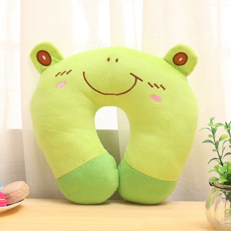 Kids Cartoon Plushy Travel Neck Pillow