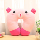 Kids Cartoon Plushy Travel Neck Pillow