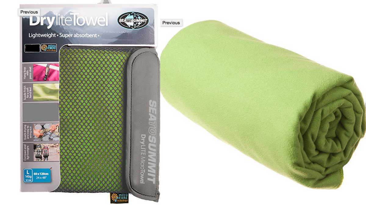 Sea to Summit DryLite travel towel