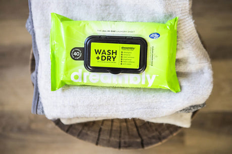 40 Natural Biodegradable Travel Washing Sheets