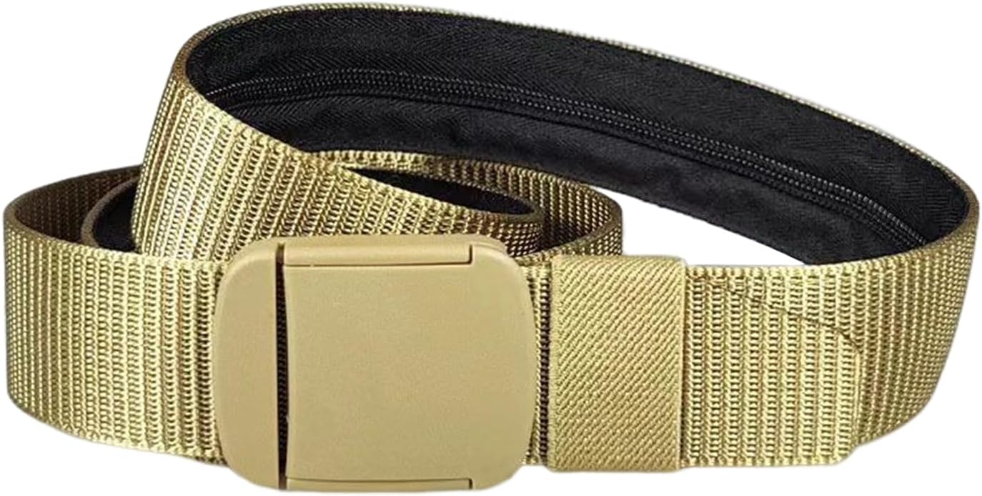 Anti Theft Travel Belt: Secure Money Wallet with Secret Compartment