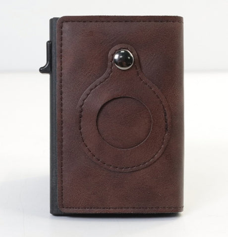 airtag-wallet-anti-theft-bullet-card-bag-multi-functional-rfid-card-holder-mens-leather-slim-wallets-for-airtag-air-tag-leather-brown