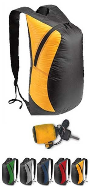 Yellow Day Pack with all colours