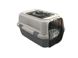 Small Dog Cat Rabbit Crate Pet in Grey Colour