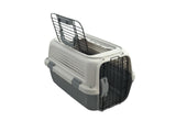 Small Dog Cat Rabbit Crate Pet in Grey Colour