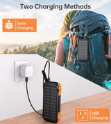 20000mAh Solar Power Bank