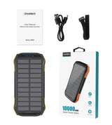 10000mAh Solar Power Bank