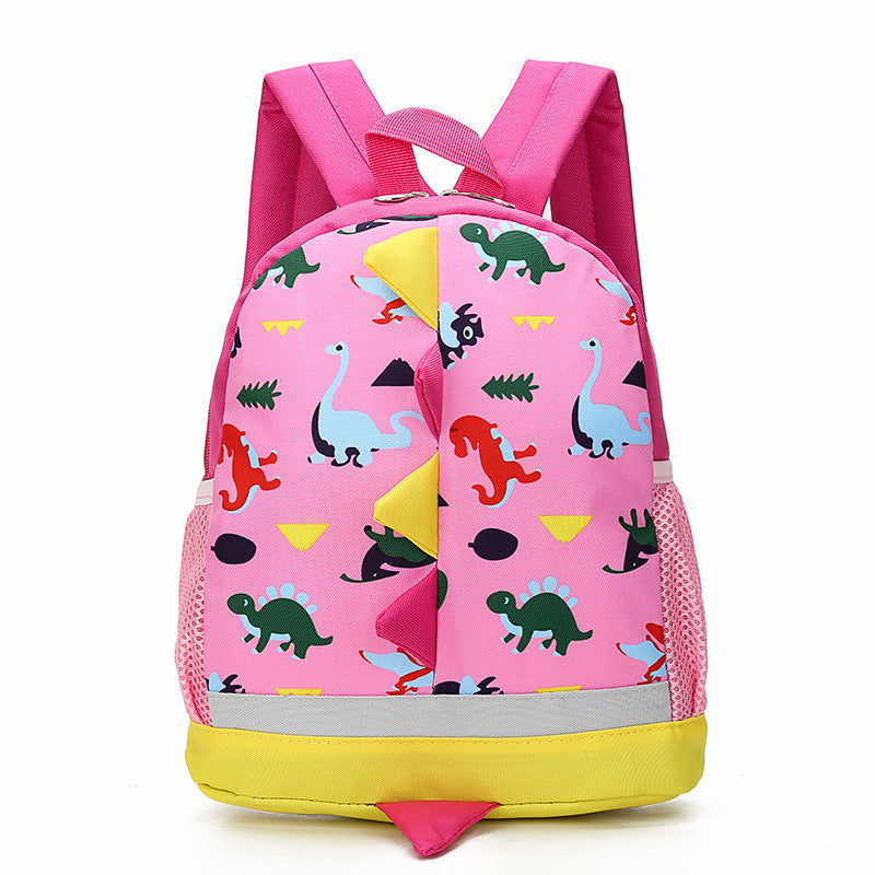 cartoon-children-bag-kindergarten-ideal-for-school-or-travelling-pink-dinosaur