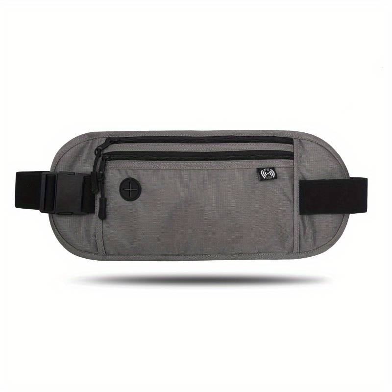 RFID Money Belt for Travel - Waterproof Waist Pouch