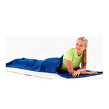 Anti-Insect & Anti-Bacterial Cotton Sleeping Bag Liner with Pillow Insert