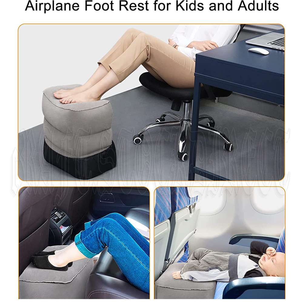 Travel Inflatable Footrest Travel Air Cushion