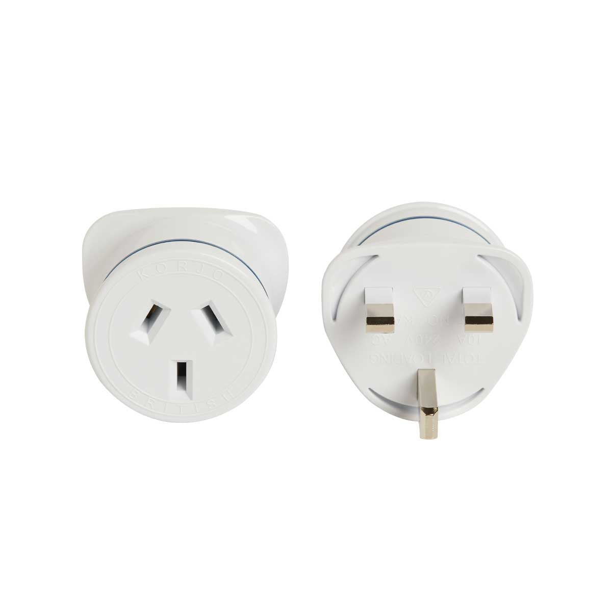 Korjo Electrical Adaptor Australia and NZ -> Great Britain