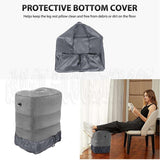 Travel Inflatable Footrest Travel Air Cushion