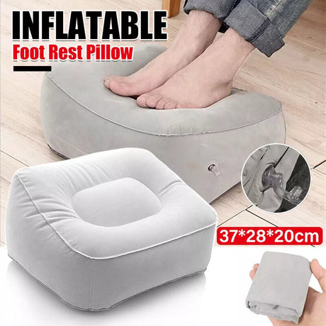 Travel Inflatable Footrest Travel Air Cushion