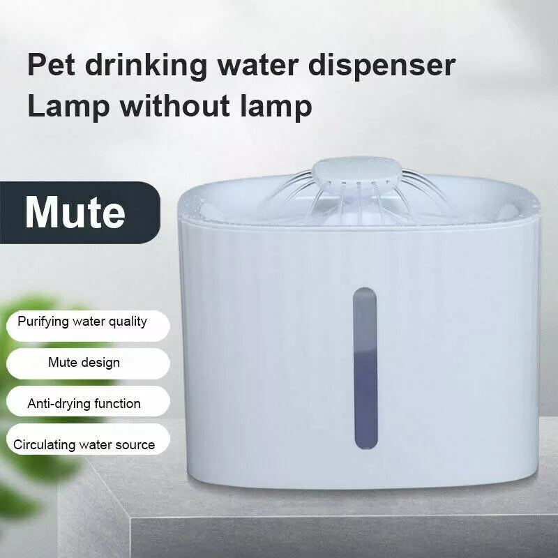 3L Automatic Electric Pet Water Fountain For Dog and Cats