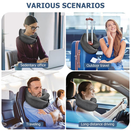 Comfort Trip Budi Travel Pillow - Neck Support for Travelers