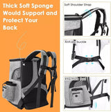 Ventilated Travel Pet Backpack Carrier for Cats & Small Dogs