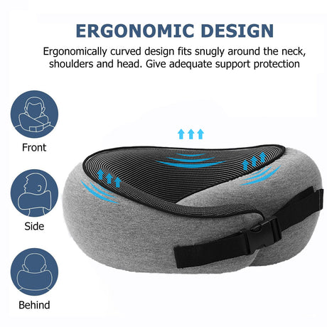 Comfort Trip Budi Travel Pillow - Neck Support for Travelers