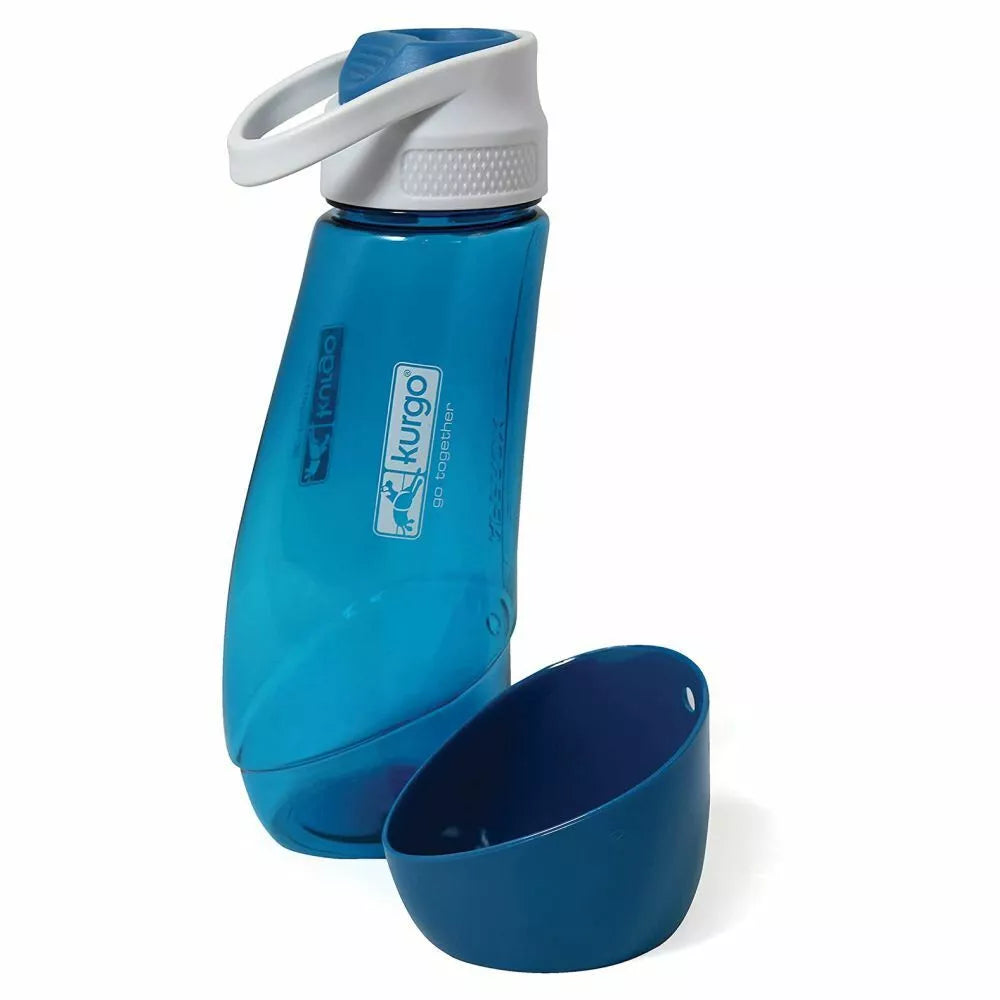 750ml Gourd Water Bottle with Detachable Dog Bowl