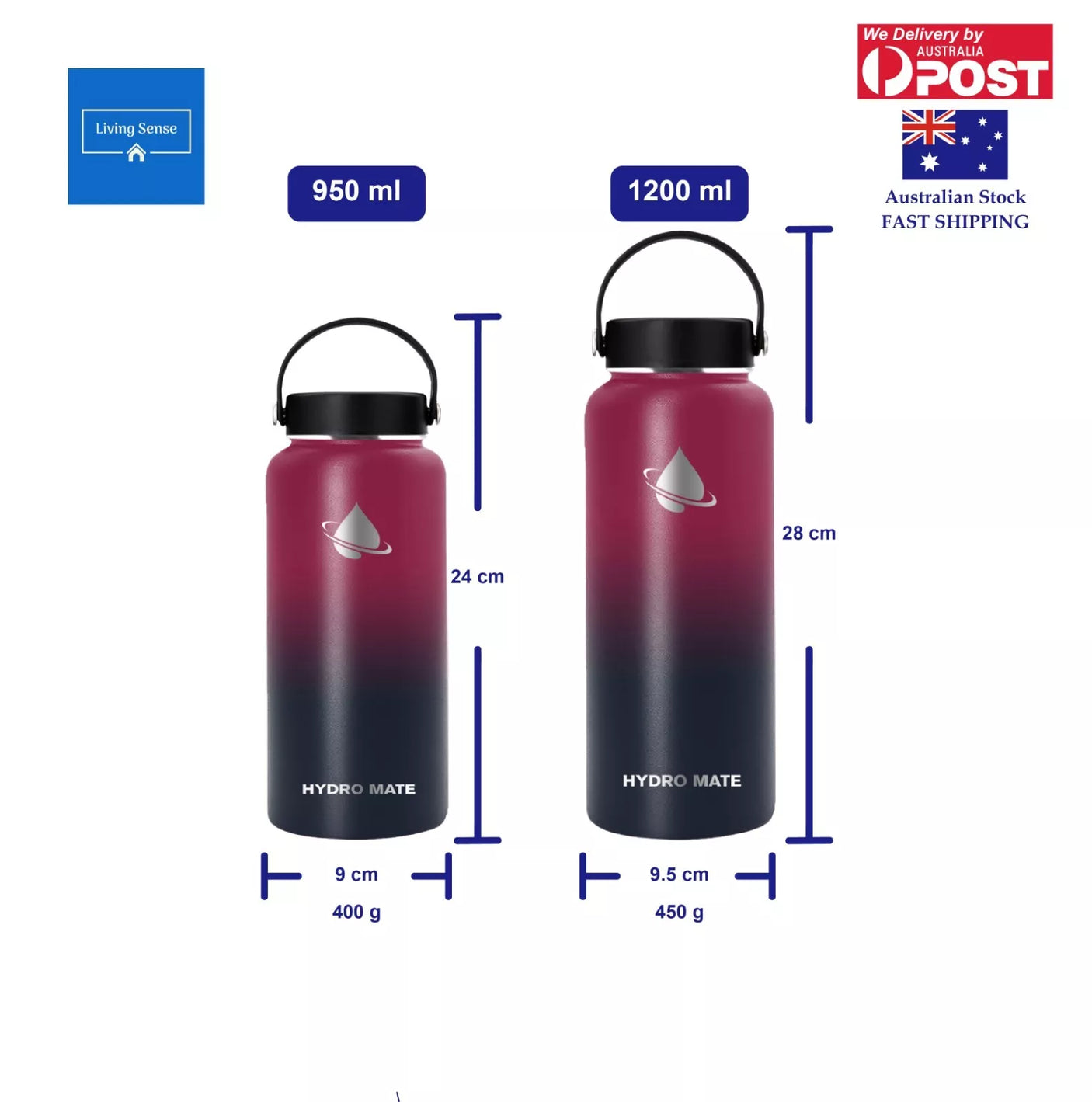 Stainless Steel Vacuum Insulated Water Bottle