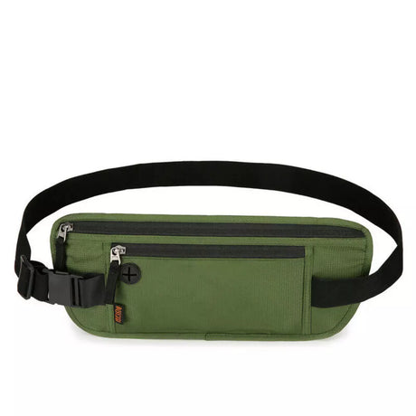 RFID Blocking Travel Money Belt – Hidden Anti-Theft Waist Pouch