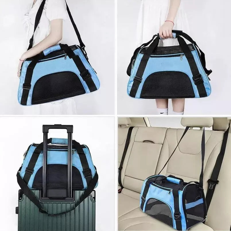 Large Portable Airline Approved Tote Pet Carrier Bag