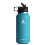 Hydro Flask 32oz (946ml) Wide Mouth Water Bottle with Straw Lid