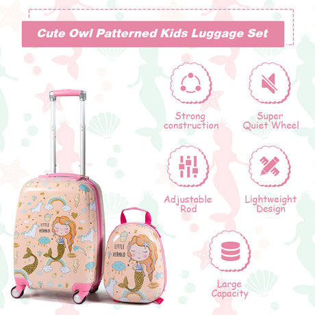 2in-1-kids-travel-luggage-carry-on-backpack-set-features