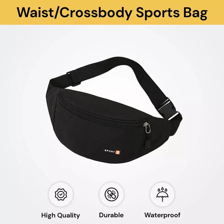 RFID Waist Security Money Belt Pouch