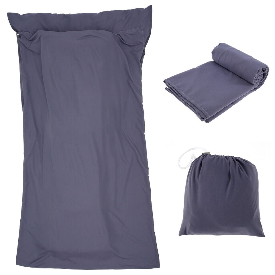 Waterproof Sleeping Bag Liner in Grey Colour