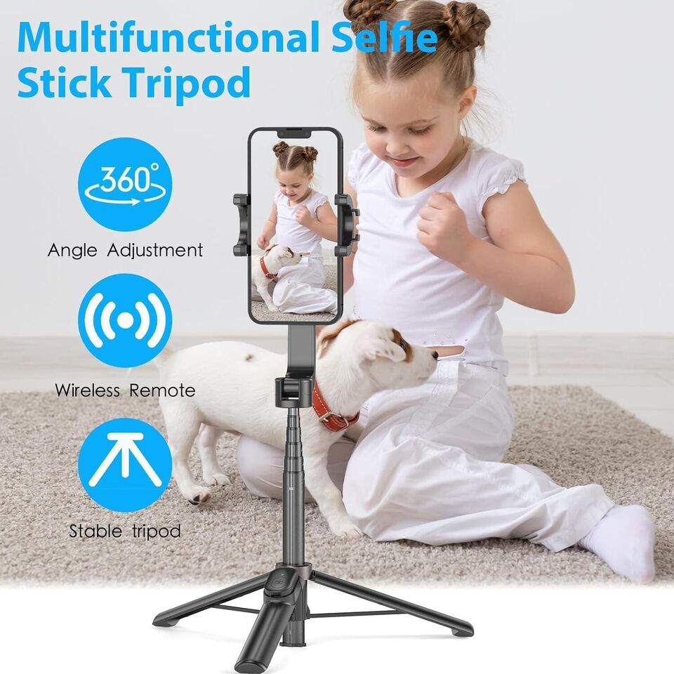 Mini Extendable 3 in 1 Aluminum Selfie Travel Set