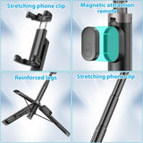 Mini Extendable 3 in 1 Aluminum Selfie Travel Set