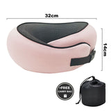 Memory Foam U-Shaped Neck Pillow - Your Essential Travel Companion