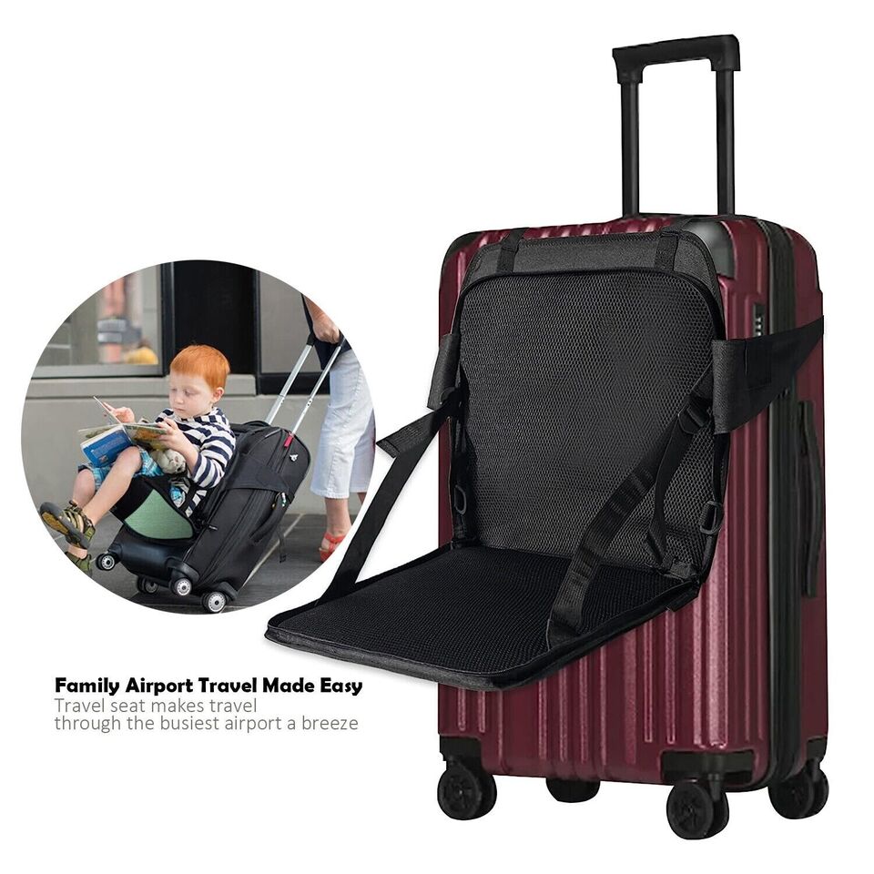 Toddler Ride On Suitcase Kids Travel Seat Carrier Travel Gear