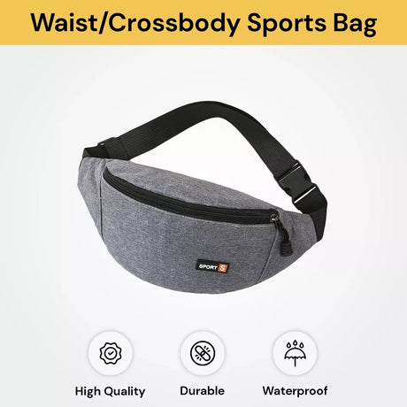 RFID Waist Security Money Belt Pouch