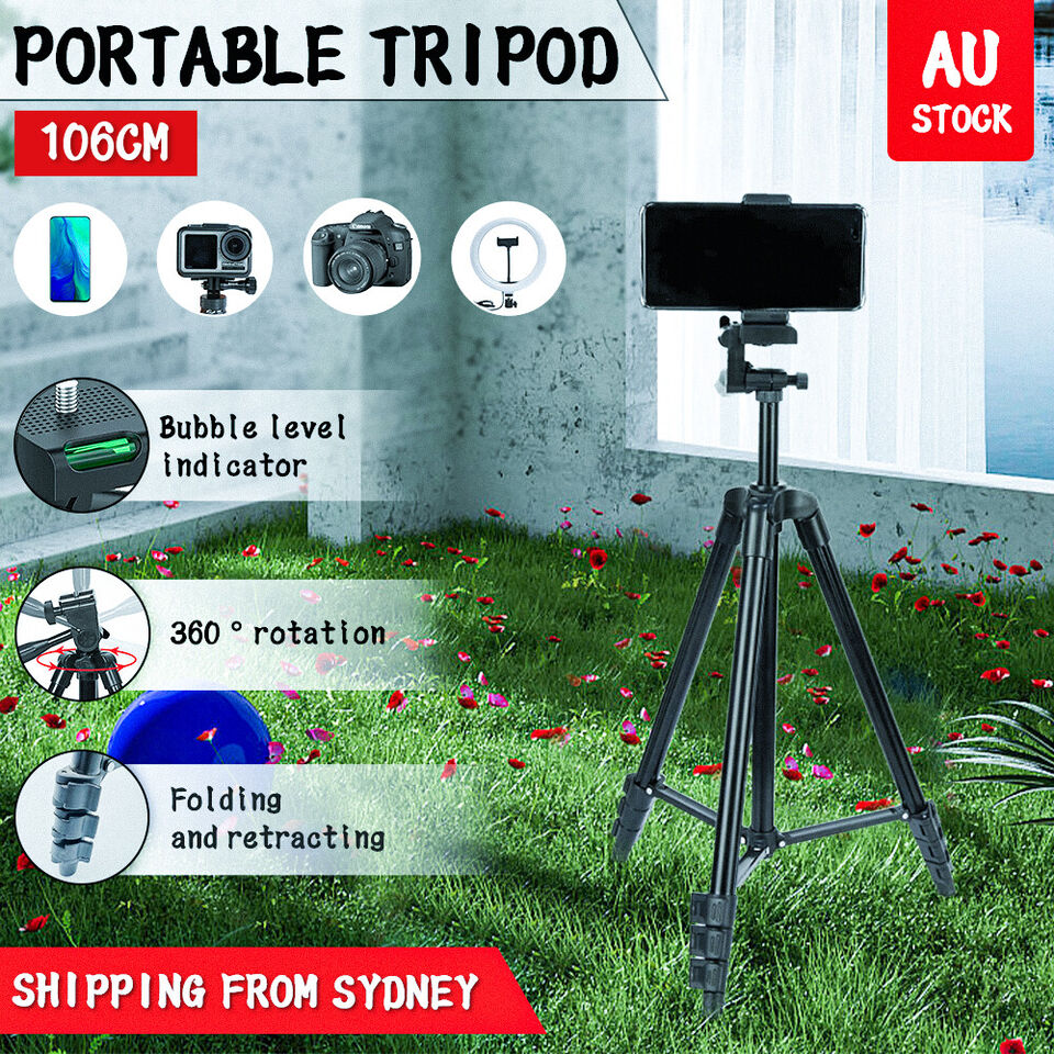 universal-tripod-holder-selfie-travel-stand-with-bluetooth-106cm