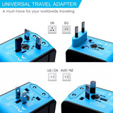 Universal Travel Adapter 3 USB & Type-C | 3.4A Power Converter