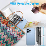 Mini Extendable 3 in 1 Aluminum Selfie Travel Set