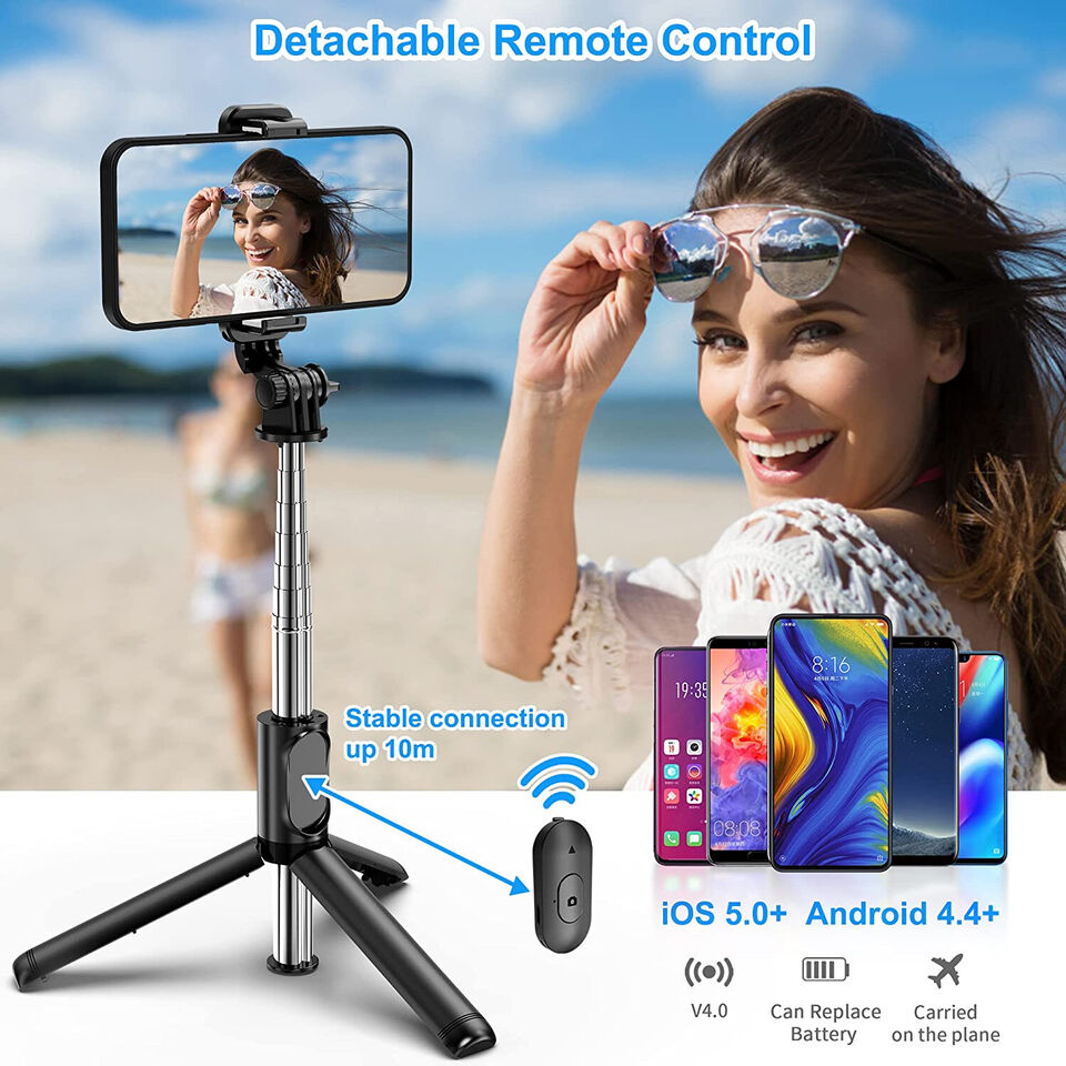 Universal Selfie Tripod Smartphone Holder