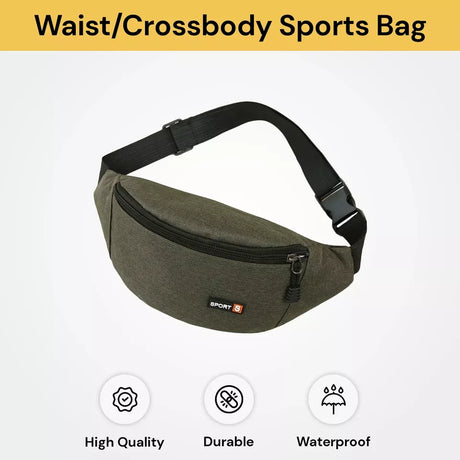 RFID Waist Security Money Belt Pouch