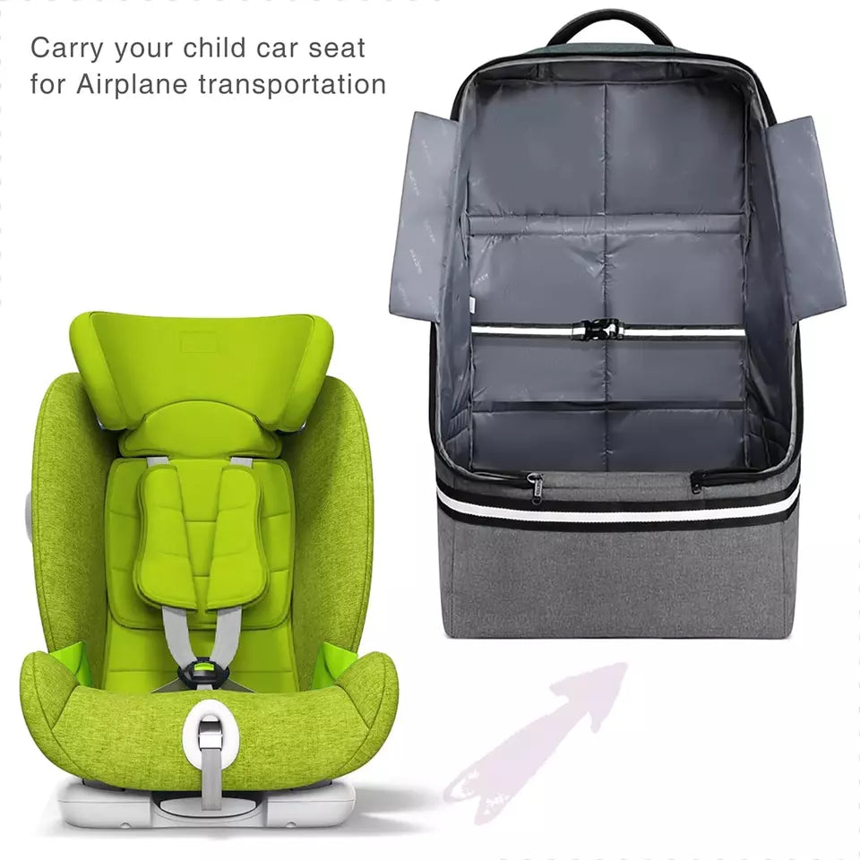 Padded Car Travel Seat Backpack Cover