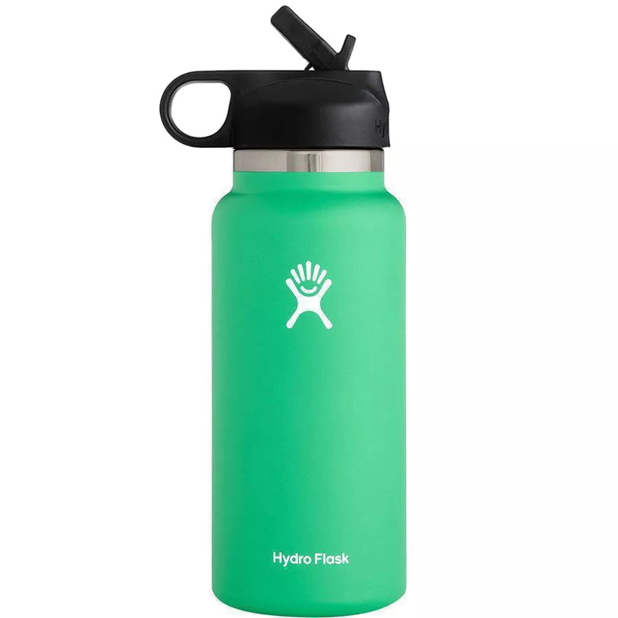 Hydro Flask 32oz (946ml) Wide Mouth Water Bottle with Straw Lid