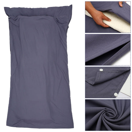 Waterproof Sleeping Bag Liner in Grey Colour