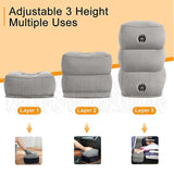 Travel Inflatable Footrest Travel Air Cushion