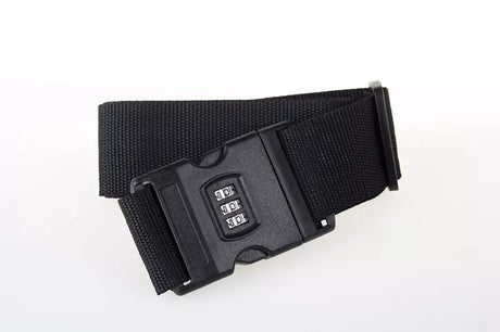 3 Digit Adjustable Luggage Strap with TSA Lock