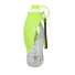 420ML Curved Travel Portable Dog Water Bottle with Built-In Scoop & Strap