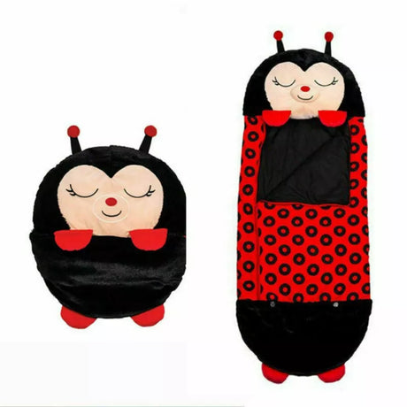 sleeping-bag-happy-napper-kids-children-blanket-winter-fluffy-warm-nappers-ladybug