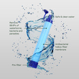 Kiliroo Water Filter, Ultralight and Durable, Long-Lasting Up to 1500L Water, Easy Carry